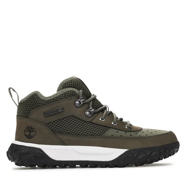 Timberland Gležnjače Timberland Gs Motion 6 Lthr Super Ox TB0A67RMA581 Dark Green