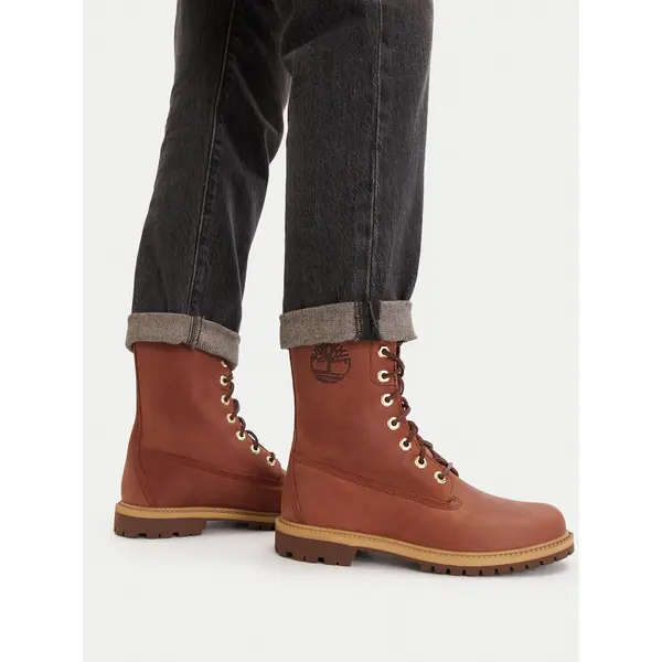 Timberland Gležnjače Timberland Premium 8-Inch Waterproof TB0A43MXEM41 Smeđa