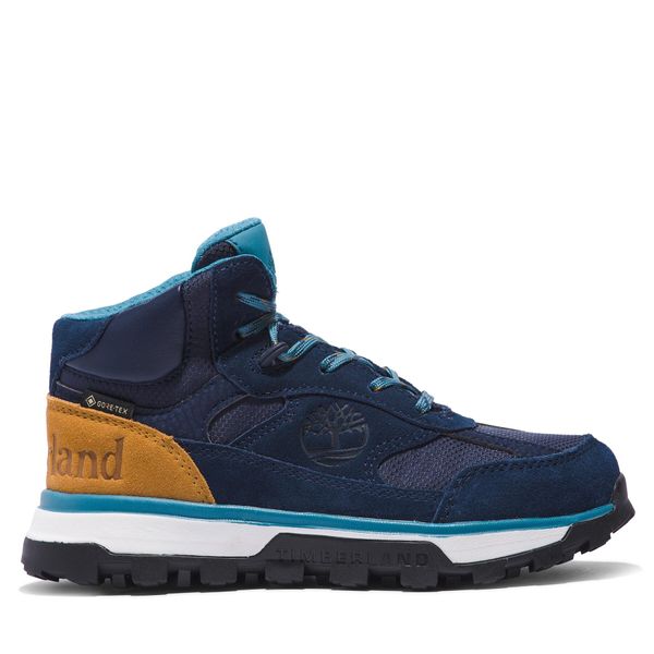 Timberland Gležnjače Timberland Trail Trekker Mid Gtx GORE-TEX TB0A67H40191 Navy Suede