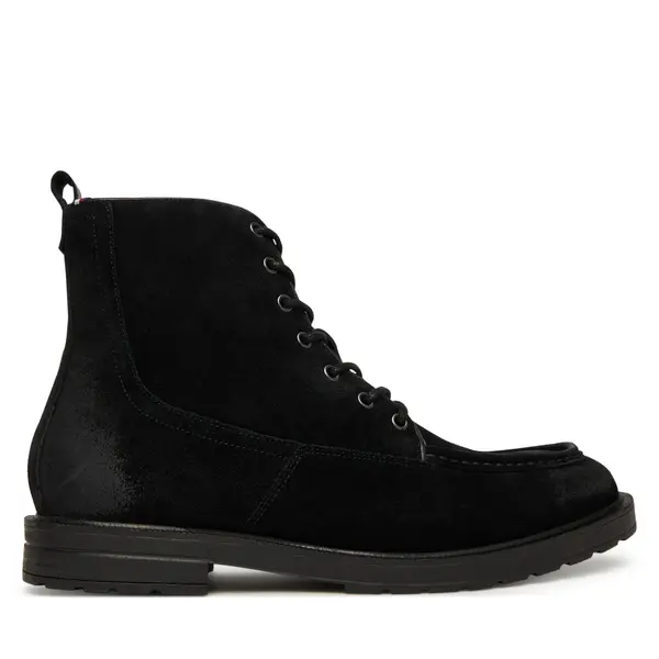 Tommy Hilfiger Gležnjače Tommy Hilfiger Cleated W Moc FM0FM05599 Crna