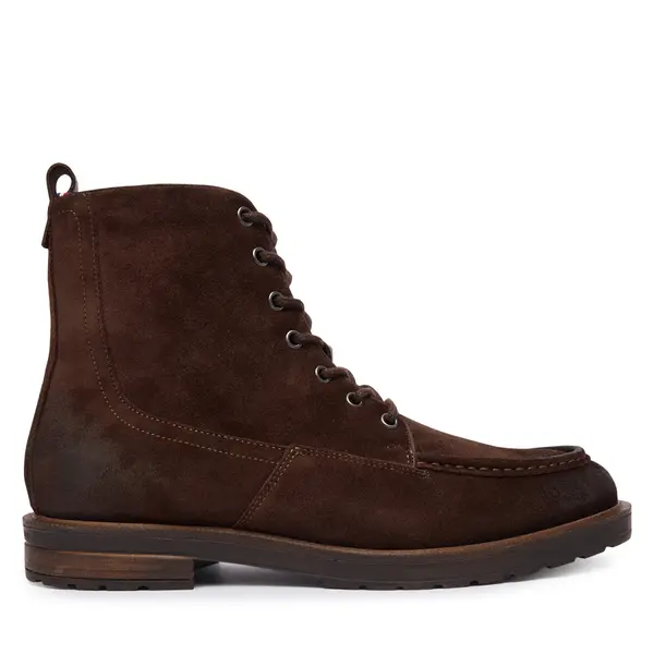 Tommy Hilfiger Gležnjače Tommy Hilfiger Cleated W Moc FM0FM05599 Smeđa