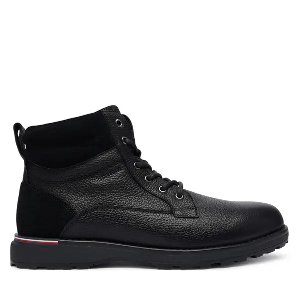Tommy Hilfiger Gležnjače Tommy Hilfiger Corporate W FM0FM05606 Crna