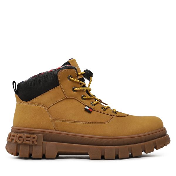 Tommy Hilfiger Gležnjače Tommy Hilfiger T3B5-33156-0316A S Ochre/Black 105