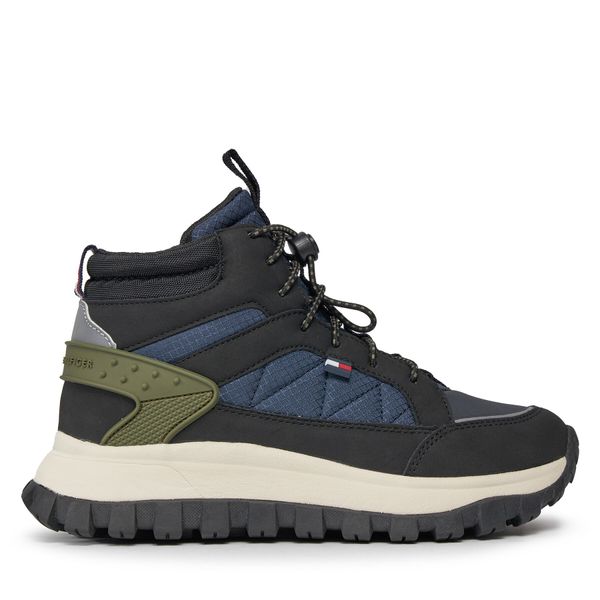 Tommy Hilfiger Gležnjače Tommy Hilfiger T3B9-33148-1492X656 S Black/Blue X656