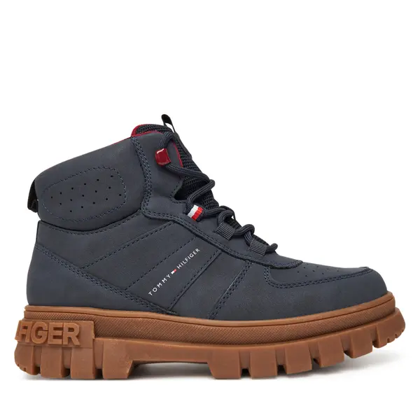 Tommy Hilfiger Gležnjače Tommy Hilfiger T3X5-34129-1696 D Tamnoplava