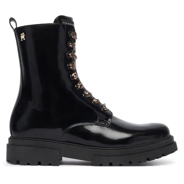 Tommy Hilfiger Gležnjače Tommy Hilfiger T4A5-35174-1453999 D Crna
