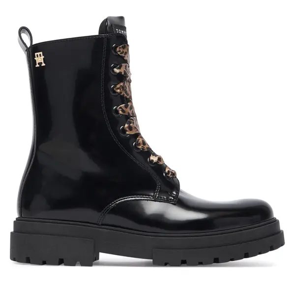 Tommy Hilfiger Gležnjače Tommy Hilfiger T4A5-35174-1453999 S Crna