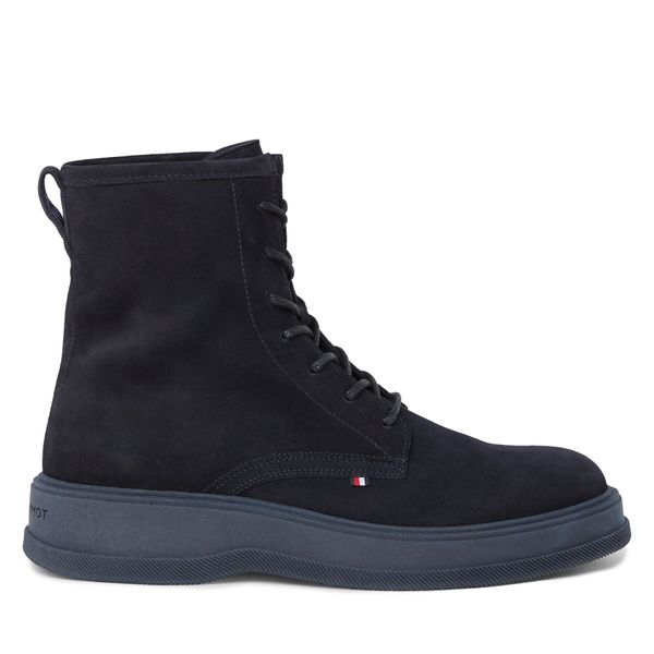 Tommy Hilfiger Gležnjače Tommy Hilfiger Th Everyday Core Suede Boot FM0FM04660 Desert Sky DW5
