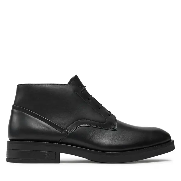 Tommy Hilfiger Gležnjače Tommy Hilfiger Tl Lth Boot FM0FM05265 Crna