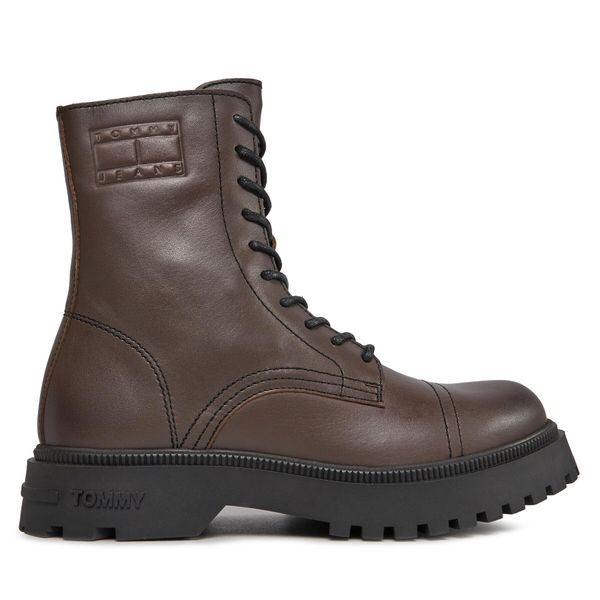 Tommy Jeans Gležnjače Tommy Jeans Tjm Casual Boot EM0EM01244 Velvet Brown GWN