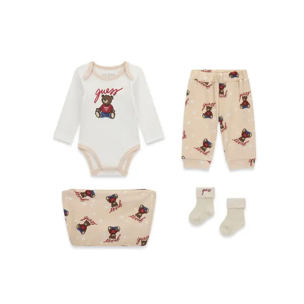 Guess Guess Dječji set H6RW03 KA6W4 Bež Regular Fit