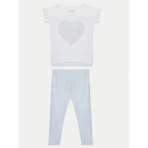 Guess Guess Dječji set K5GG01K6YW4 Bijela Regular Fit