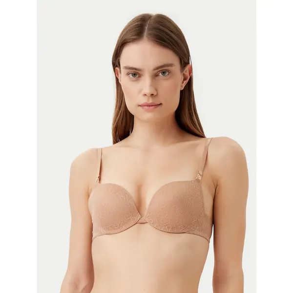 Guess Guess Grudnjak push-up O5RC12 KCLB0 Smeđa