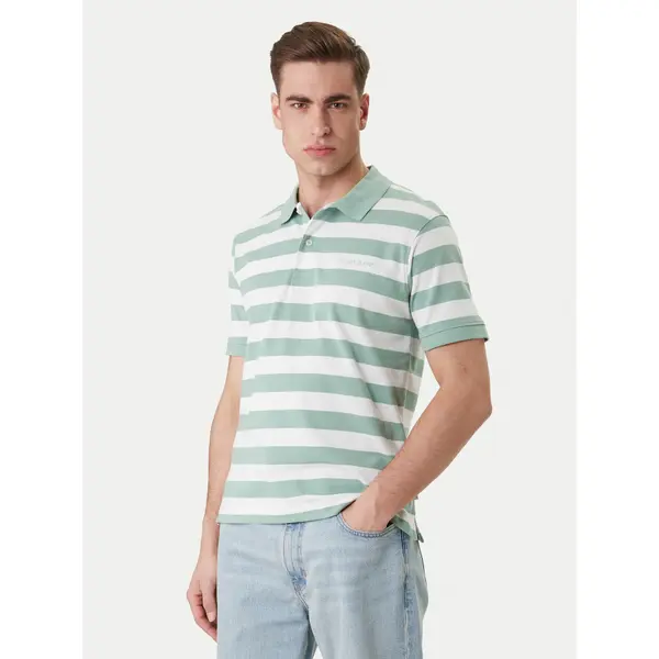 Guess Jeans Guess Jeans Polo M6GP00 KCOT1 Zelena Regular Fit
