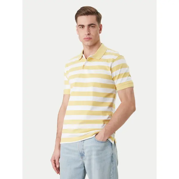 Guess Jeans Guess Jeans Polo M6GP00 KCOT1 Žuta Regular Fit