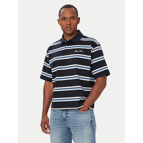 Guess Jeans Guess Jeans Polo M6YP06 K3983 Tamnoplava Regular Fit