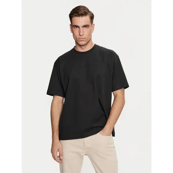 Guess Jeans Guess Jeans T-shirt M4YI44 K8FQ4 Crna Regular Fit