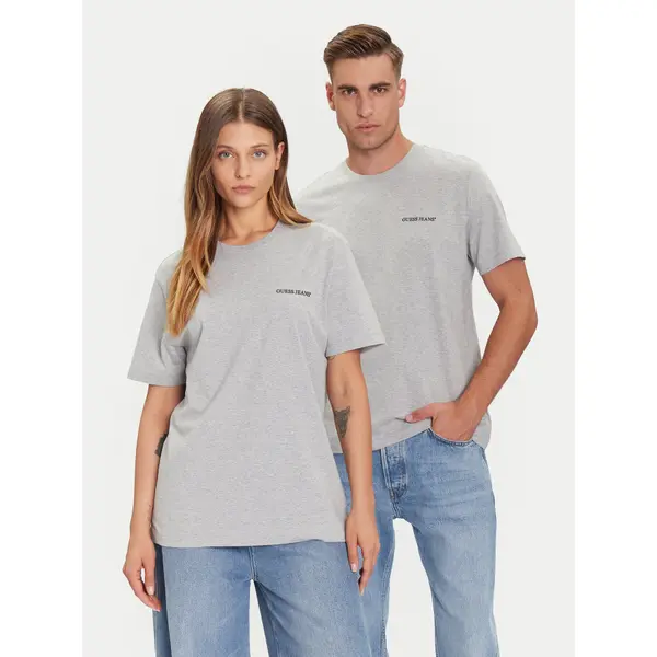 Guess Jeans Guess Jeans T-shirt M5BI78 K8FQ4 Siva Regular Fit