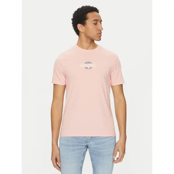 Guess Jeans Guess Jeans T-shirt M5GI23 K8HM0 Bež Slim Fit