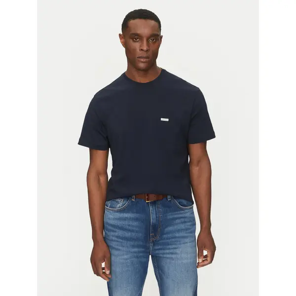 Guess Jeans Guess Jeans T-shirt M5RI74 K8FQ4 Tamnoplava Regular Fit