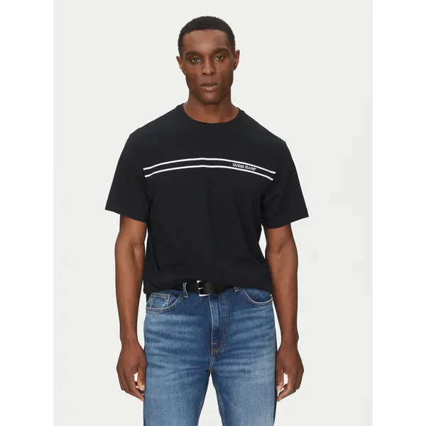 Guess Jeans Guess Jeans T-shirt M5RI78 KCPQ1 Crna Regular Fit