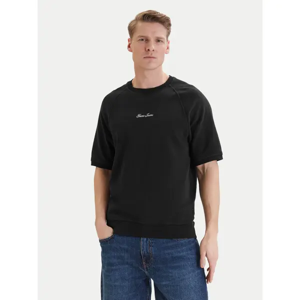 Guess Jeans Guess Jeans T-shirt M6GQB2 KCPR1 Crna Oversize