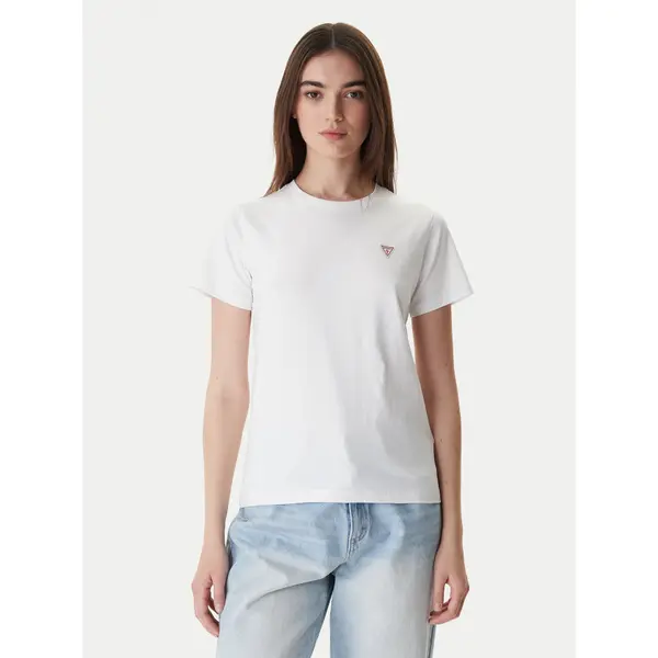 Guess Jeans Guess Jeans T-shirt W4YI10 J1314 Bijela Regular Fit