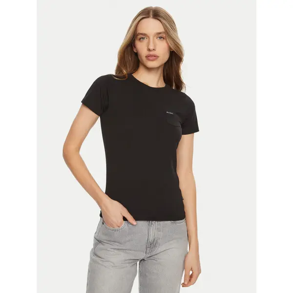 Guess Jeans Guess Jeans T-shirt W5RI52 J1314 Crna Regular Fit