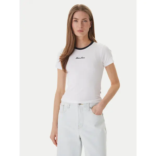Guess Jeans Guess Jeans T-shirt W6GPA9 KF641 Bijela Slim Fit