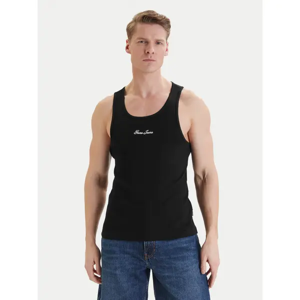 Guess Jeans Guess Jeans Top M6GP05 KA0H1 Crna Regular Fit