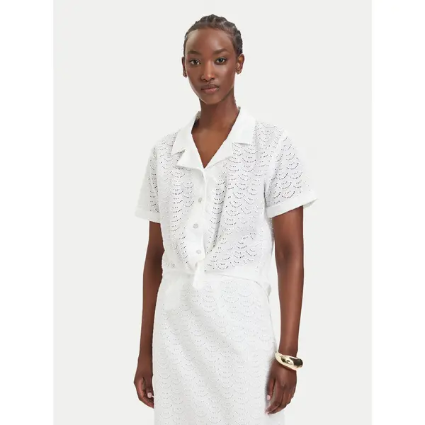 Guess Guess Košulja W6GH48 W1881 Bijela Classic Fit