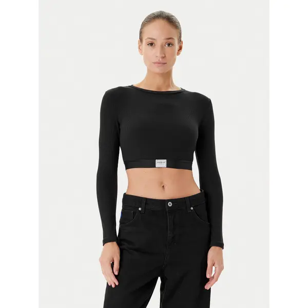 Guess Guess Majica O5RP00 KCDA2 Crna Regular Fit