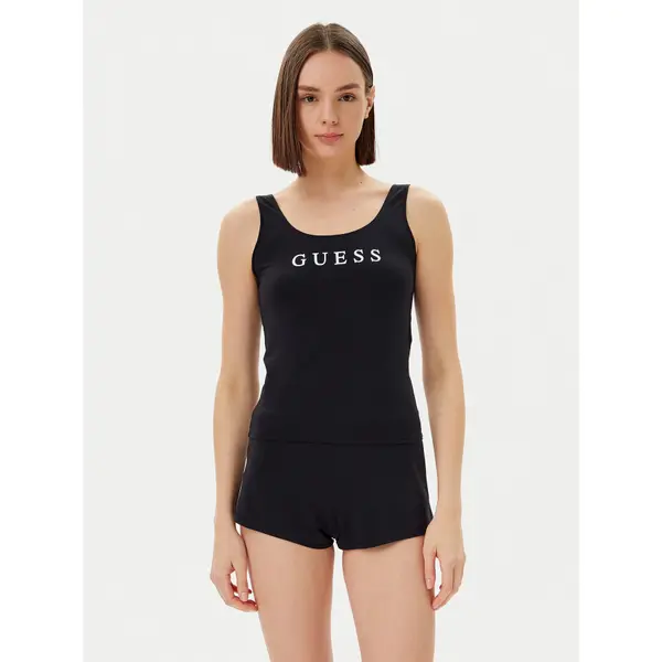 Guess Guess Pidžama O5GX13 KBBU1 Crna Regular Fit