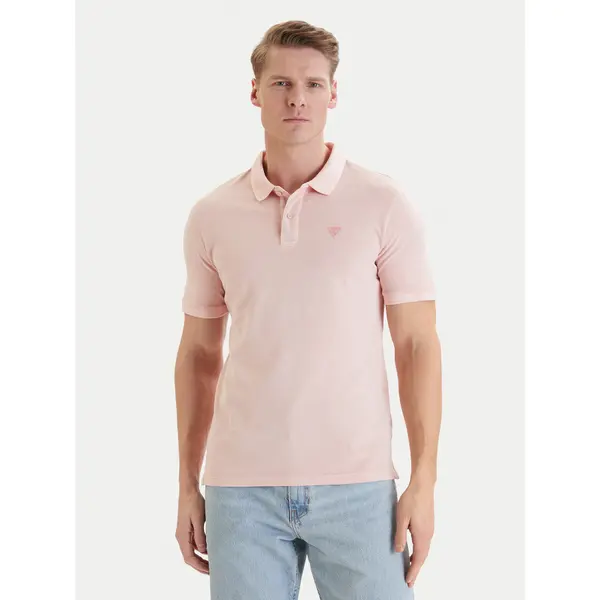 Guess Guess Polo F6GP03 K9WF1 Narančasta Slim Fit