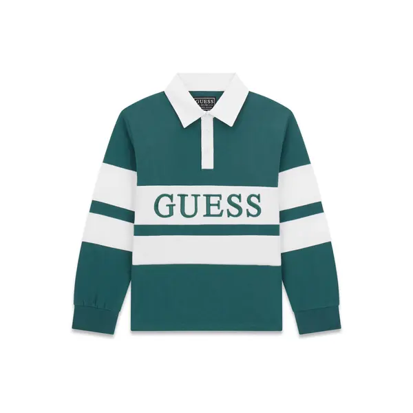 Guess Guess Polo L6RP04 KCNQ4 Zelena Regular Fit