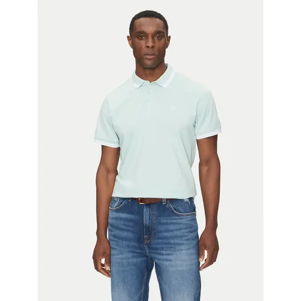 Guess Guess Polo M2GP34 KARS0 Zelena Regular Fit