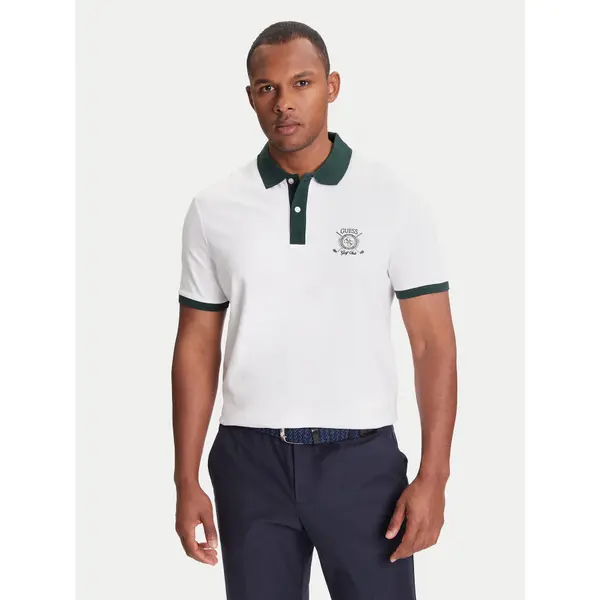 Guess Guess Polo M5YP03 KCJV1 Bijela Regular Fit