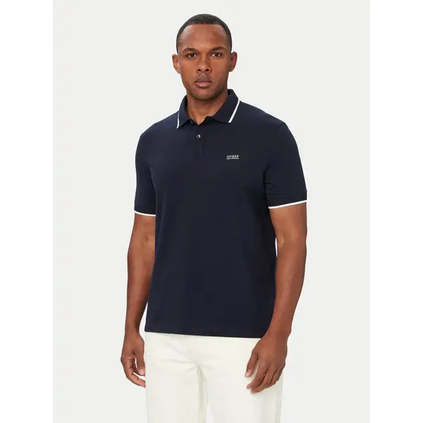 Guess Guess Polo M6YP47 K4898 Tamnoplava Regular Fit