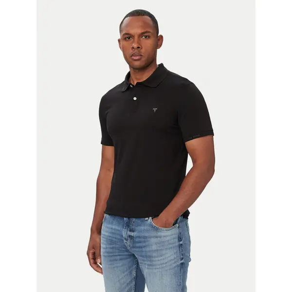 Guess Guess Polo M6YP66 K4394 Crna Extra Slim Fit