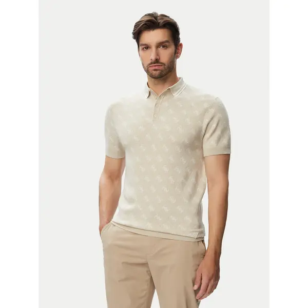 Guess Guess Polo M6YR10 Z0915 Bež Regular Fit