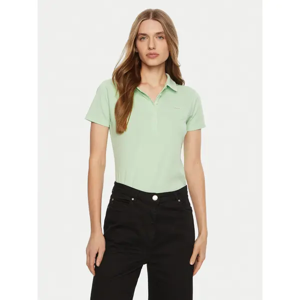 Guess Guess Polo W5RP47 KARS2 Zelena Regular Fit