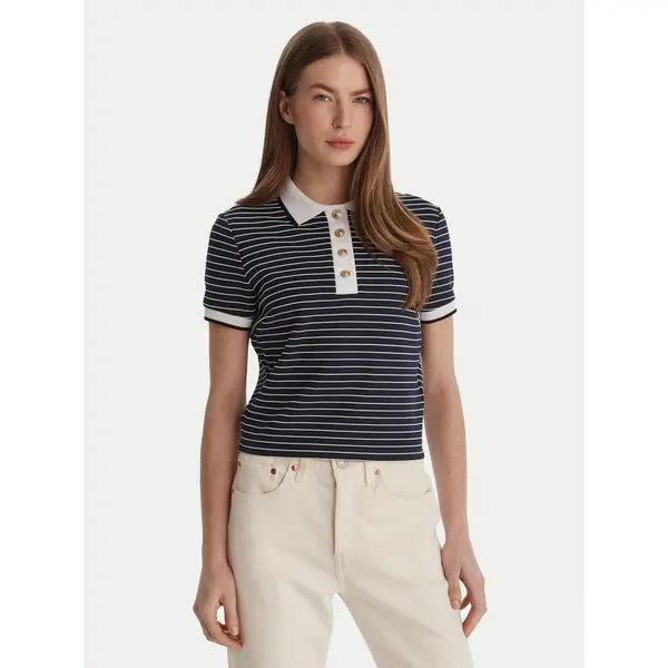 Guess Guess Polo W6GP17 K2946 Tamnoplava Regular Fit