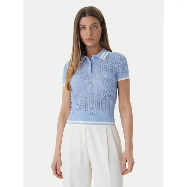 Guess Guess Polo W6GR25 Z0672 Plava Regular Fit