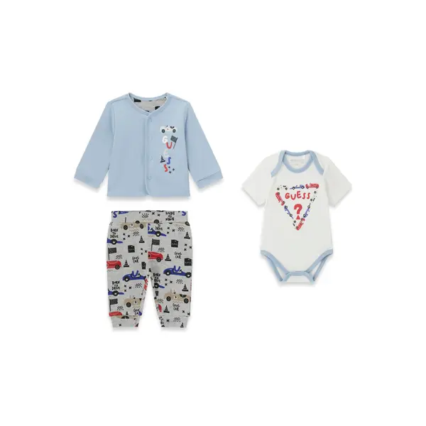 Guess Guess Set majica dugih rukava, body i trenerka P6RG02 KA6W1 Šarena Regular Fit