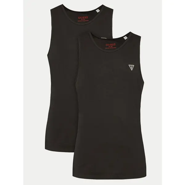 Guess Guess Set potkošulja bez rukava﻿ U97G15 KCD31 Crna Regular Fit
