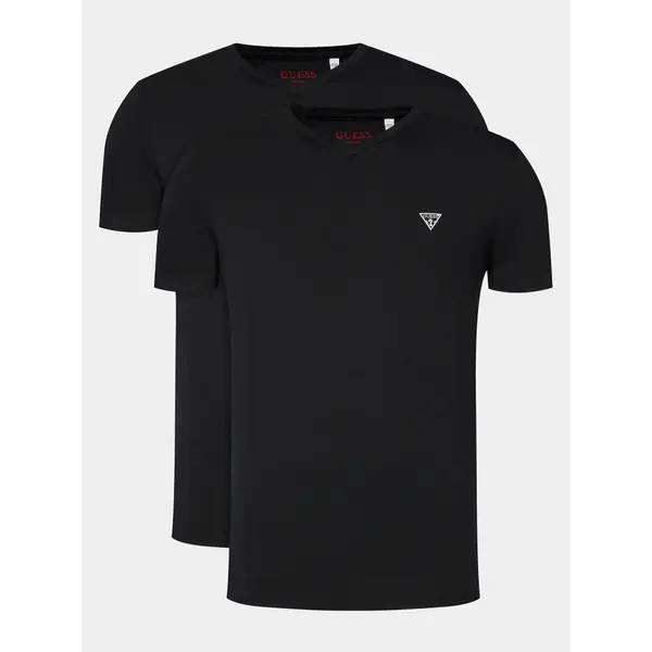 Guess Guess Set t-shirt majica﻿ Caleb U97G03 KCD31 Crna Regular Fit