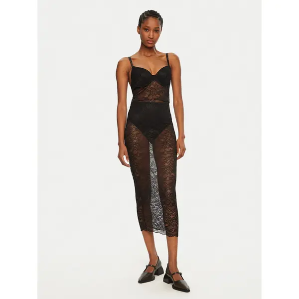 Guess Guess Spavaćica O5RK00 KBGT0 Crna Regular Fit
