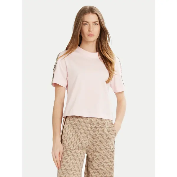 Guess Guess T-shirt 144851 Ružičasta Classic Fit