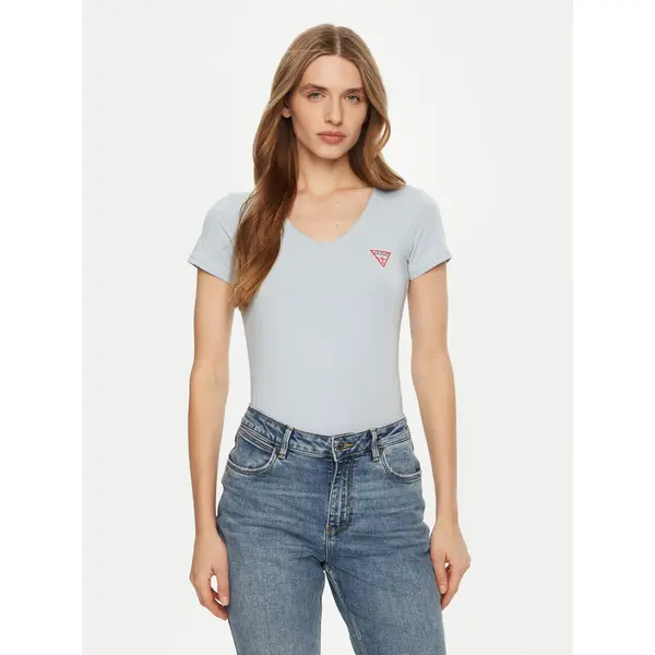 Guess Guess T-shirt 159539 Zelena Classic Fit