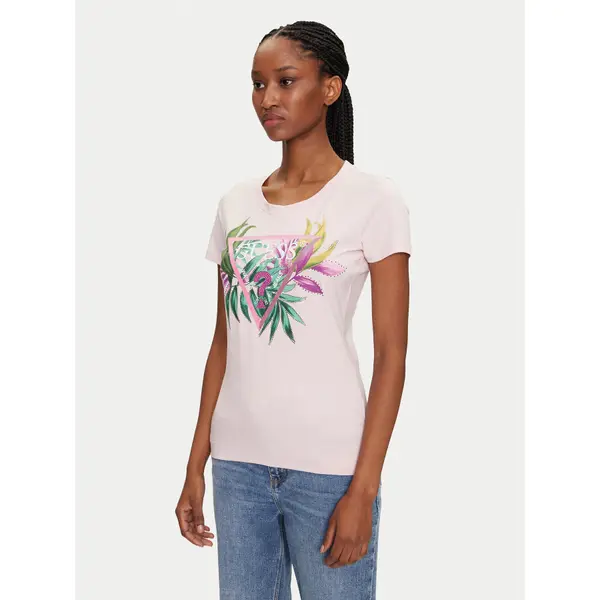 Guess Guess T-shirt 172941 Ružičasta Classic Fit